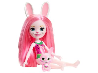 Набор игровой Mattel Enchantimals Кукла и Малышка-подружка, c акс., 15 см 1-00457592_3