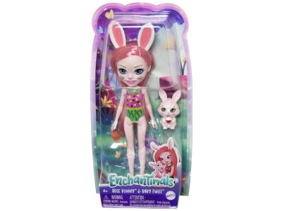 Набор игровой Mattel Enchantimals Кукла и Малышка-подружка, c акс., 15 см 1-00457592_7