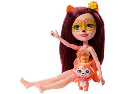 Набор игровой Mattel Enchantimals Кукла и Малышка-подружка, c акс., 15 см 1-00457592_9