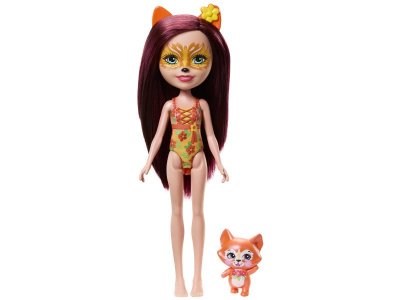 Набор игровой Mattel Enchantimals Кукла и Малышка-подружка, c акс., 15 см 1-00457592_10