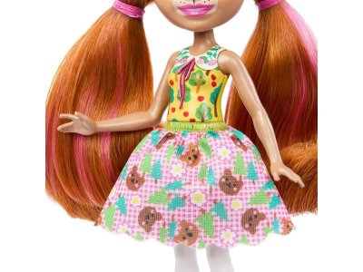 Набор игровой Mattel Enchantimals Кукла Билокси Мишка и Трейл, 15 см 1-00457593_3