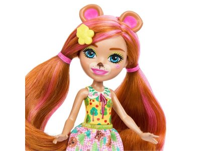 Набор игровой Mattel Enchantimals Кукла Билокси Мишка и Трейл, 15 см 1-00457593_4