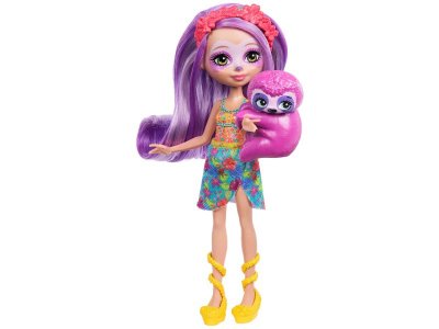 Набор игровой Mattel Enchantimals Кукла Сабиндра Ленивец, c акс., 15 см 1-00457595_4