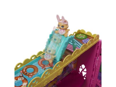 Набор игровой Mattel Enchantimals Кукольный домик Дружбы, кукла, питомец, 7 игр. зон, 2 съем. дома д 1-00457597_4