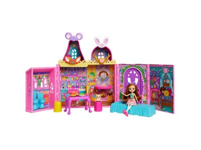 Набор игровой Mattel Enchantimals Кукольный домик Дружбы, кукла, питомец, 7 игр. зон, 2 съем. дома д 1-00457597_8