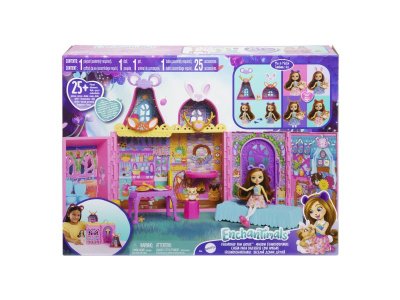 Набор игровой Mattel Enchantimals Кукольный домик Дружбы, кукла, питомец, 7 игр. зон, 2 съем. дома д 1-00457597_9