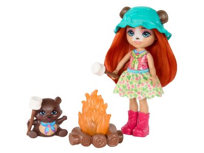Набор игровой Mattel Enchantimals Туристический поход с палатками, с акс. , 15 см 1-00457599_3