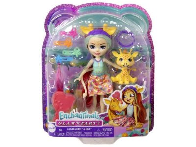 Набор игровой Mattel Enchantimals Кукла Джиллиан Жираф, с акс., 15 см 1-00457601_7