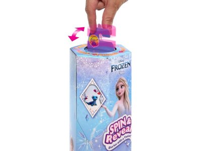 Кукла Mattel Disney Frozen Spin & Reveal Принцесса Эльза, светлый цвет волос, с модными акс., 29 см 1-00457605_2