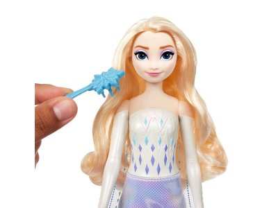 Кукла Mattel Disney Frozen Spin & Reveal Принцесса Эльза, светлый цвет волос, с модными акс., 29 см 1-00457605_6
