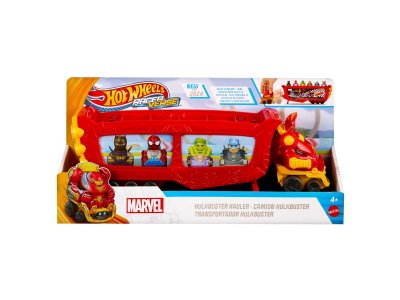 Машинка Mattel Marvel Автовоз Железного Человека Халкбастер, с отсоедин. кабиной и хран. для машинок 1-00457609_7