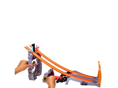 Автотрек Hot Wheels Star Wars Большой гоночный трек Грогу Racerverse, 2 машинки, металл, 1:64 1-00457611_4