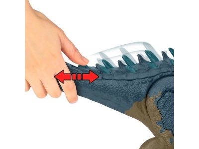 Фигурка Mattel Jurassic World Аллозавр, с вращающимися лапами, хвостом и подвижной челюстью, звук 1-00457616_2