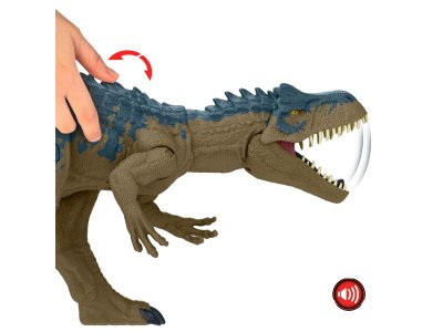 Фигурка Mattel Jurassic World Аллозавр, с вращающимися лапами, хвостом и подвижной челюстью, звук 1-00457616_3
