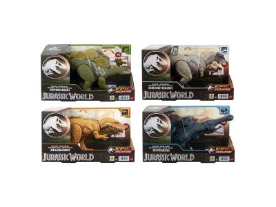 Фигурка Mattel Jurrassic World Динозавр с вращающ. лапами, хвостом и подвижн. челюстью 1-00457618_1