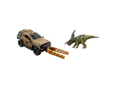Набор игровой Mattel Jurassic World Внедорожник из Мира Юрского Периода и Эйниозавр 1-00457621_3
