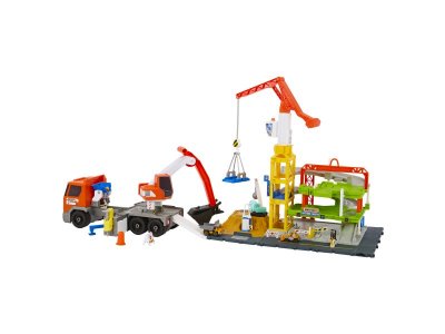 Набор игровой Mattel Matchbox Экскаватор-трансформер, машинка 1:64, с акс. 1-00457622_4