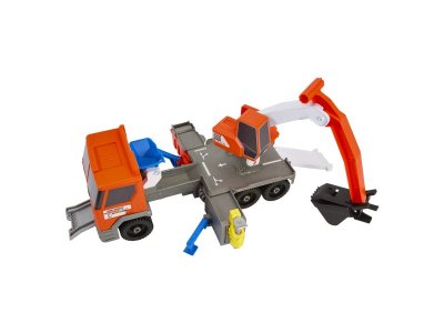 Набор игровой Mattel Matchbox Экскаватор-трансформер, машинка 1:64, с акс. 1-00457622_5