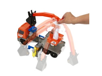 Набор игровой Mattel Matchbox Экскаватор-трансформер, машинка 1:64, с акс. 1-00457622_9