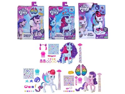Набор игровой Hasbro My Little Pony Мой маленький пони с акс. и наклейками, 12,5 см 1-00457632_1