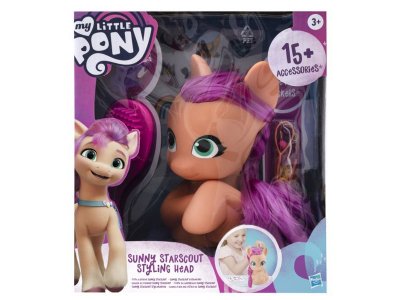 Набор игровой Hasbro My Little Pony Пони Sunny Starscout и её причёски, с модными акс., 17 см 1-00457633_3