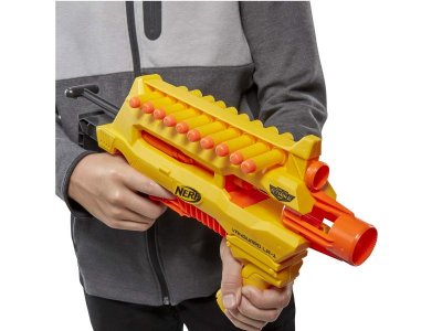 Набор игровой Hasbro Nerf Alpha Strike Infantry Pack 1 автомат, 1 бластер и 2 пистолета, 20 снарядов 1-00457635_2