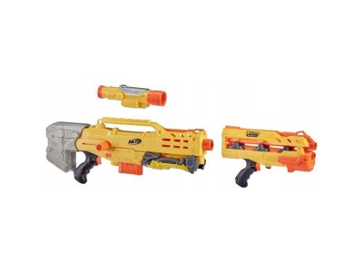 Набор игровой Hasbro Nerf Винтовка N-strike Longshot CS-6, 3-в-1, разъедин. в автомат и пистолет, 12 1-00457640_2