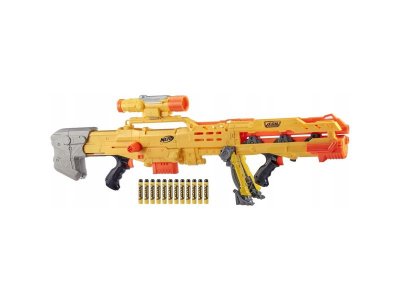 Набор игровой Hasbro Nerf Винтовка N-strike Longshot CS-6, 3-в-1, разъедин. в автомат и пистолет, 12 1-00457640_3