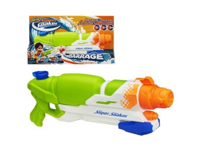 Оружие игрушечное Hasbro Nerf Super Soaker Бластер водн. Super Soaker Barrage, резерв. на объём воды 1-00457641_1