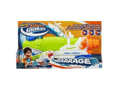 Оружие игрушечное Hasbro Nerf Super Soaker Бластер водн. Super Soaker Barrage, резерв. на объём воды 1-00457641_3