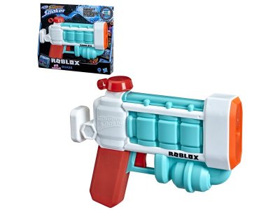 Оружие игрушечное Hasbro Nerf Super Soaker Бластер Guass из игры Roblox: Big Paintball, резерв. на о 1-00457643_1