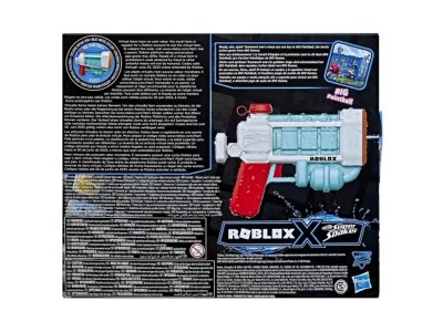 Оружие игрушечное Hasbro Nerf Super Soaker Бластер Guass из игры Roblox: Big Paintball, резерв. на о 1-00457643_3