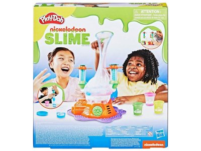 Набор игровой Play-Doh Slime Лаборатория пузырей, слайм 4 цвета по 51 г, форма и принадл. для лепки, 1-00457646_5