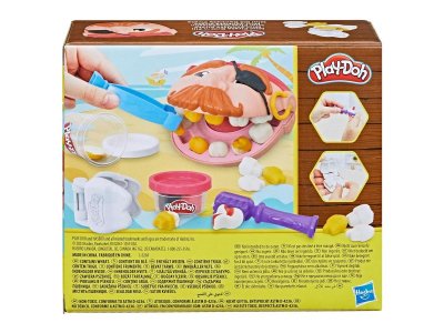 Набор игровой Play-Doh Professions Пластилин Пират у Зубного Доктора 28 г и 57 г различ. цветов, при 1-00457647_5