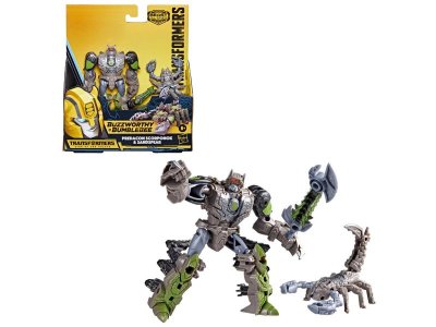 Набор трансформеров Hasbro Transformers Скорпонок и Песчаное Копьё, робот 12 см, скорпион 10 см 1-00457653_1