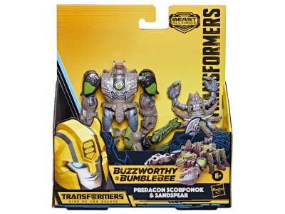 Набор трансформеров Hasbro Transformers Скорпонок и Песчаное Копьё, робот 12 см, скорпион 10 см 1-00457653_6