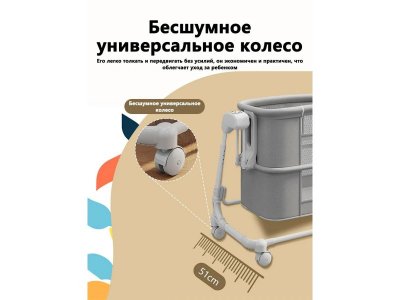Электрическая колыбель кроватка Ining Baby 1-00458526_9