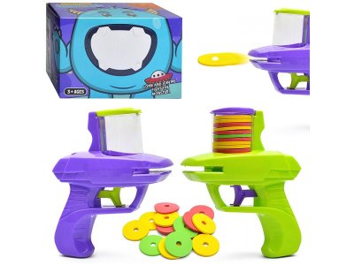 Игрушка КНР Пистолет Летающие диски 1-00458710_1
