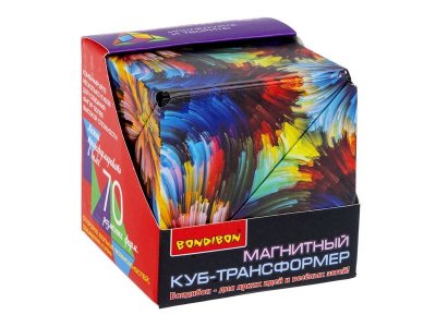 Магнитный куб-трансформер Bondibon 3d-мистика Bondibon 1-00458847_1
