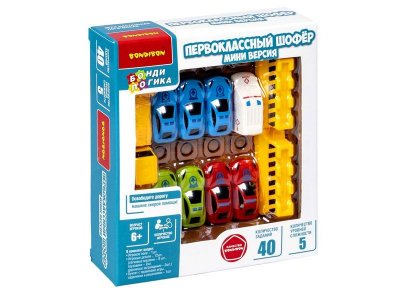 Игра логическая Bondibon БондиЛогика Первоклассный шофер, мини-версия 1-00458851_2