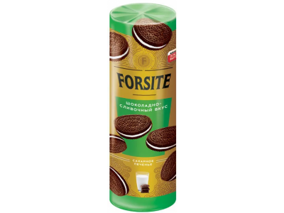 Печенье Forsite сэндвич с шоколадно-сливочным вкусом 220 г 1-00458862_1