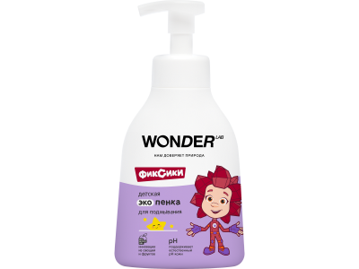 Экопенка для подмывания малышей с рождения Wonder Lab без запаха, 450 мл 1-00372936_1