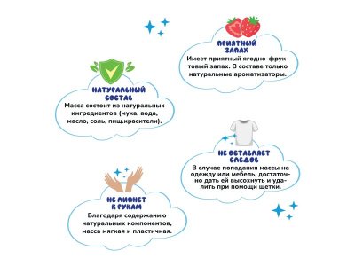 Масса для лепки Joy Doh, набор Dino Set - 3d формы , 9 аксессуаров, 4 баночки с тестом 1-00457679_4