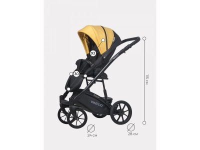 Коляска 3 в 1 Riko Basic Pacco 1-00458219_12