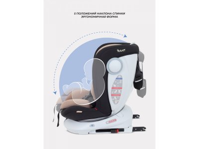 Автокресло Rant Drive Isofix 0-36 кг, группа 0/1/2/3 1-00458229_14