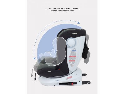 Автокресло Rant Drive Isofix 0-36 кг, группа 0/1/2/3 1-00458231_14