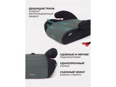 Автокресло Rant Point 15-36 кг, группа 2/3 1-00458248_6