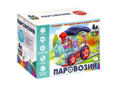 Игрушка развивающая Bondibon Baby you Паровозик 1-00459790_1