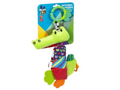 Игрушка Bondibon развивающая растяжка Крокодил 1-00459804_1