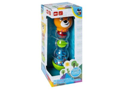 Игрушка развивающая Bondibon Baby you Медвежонок-погремушка 1-00459807_1